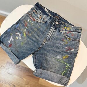 Painted Polo Jeans Short